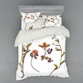 thumbnail image 2 of Ambesonne Flower Bedding Set 3 Pcs, Lilacs Daisises Tulips, Twin XL, Multicolor, 2 of 3