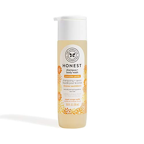 Everyday Gentle Shampoo and Body Wash Sweet Orange Vanilla by Honest