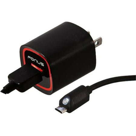 2.4 Amp Rapid Home Wall Travel Charger USB 6ft Long Cable Compatible With Motorola Moto G5 PLUS (XT1687) G4 Play E5 Play E4 PLUS - Samsung Galaxy Sky On5 Mega 2, J7 V (2017), Sky Pro, Perx
