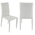 thumbnail image 2 of Chaise de salle à manger Canadian Max blanche (Ensemble de 2), 2 of 3