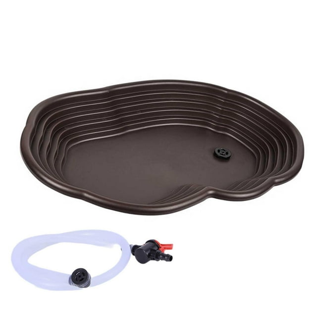 Cuenco de Agua para Reptiles Perfecl Plato de Alimentación para Tortugas Piscina de Baño