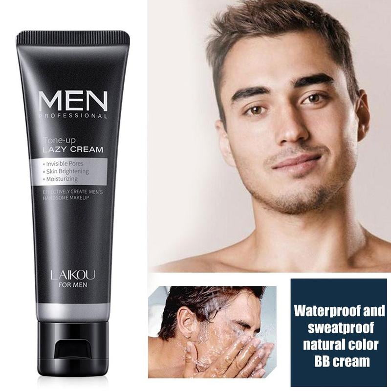 Lazy Face 50G [La Vis] Men\'S Bb Cream Face Cream Natural Skin Care Treatment Effective Sunscreen Foundation Face Makeup Base Skin Tone - Walmart.com