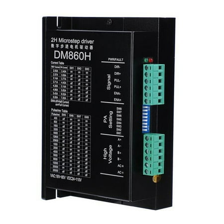 

DM860H Digital Stepper Motor Driver Controller 2.4-7.2A 24-110VDC 18-80VAC