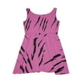 thumbnail image 2 of Effete Feline Claw Marks Scratch Women Skater Dress (AOP), 2 of 6