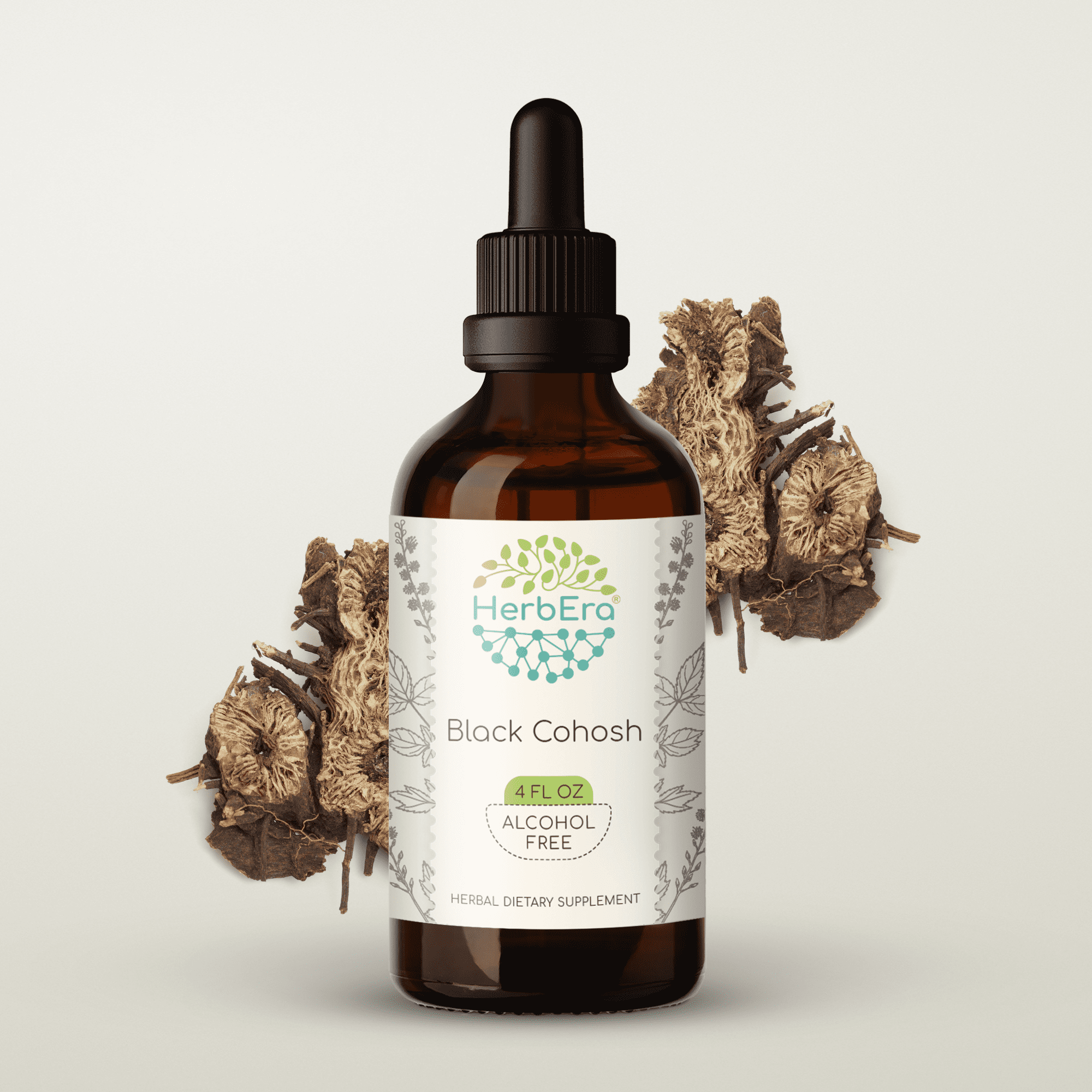 Black Cohosh AlcoholFREE Herbal Extract Tincture, SuperConcentrated