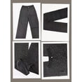 thumbnail image 6 of Mrmall Women's Rhinestone Wide Leg Jeans Black Sparkly Baggy Denim Pants Y2K Trendy Trousers for taking photos and casual hangouts, 6 of 7