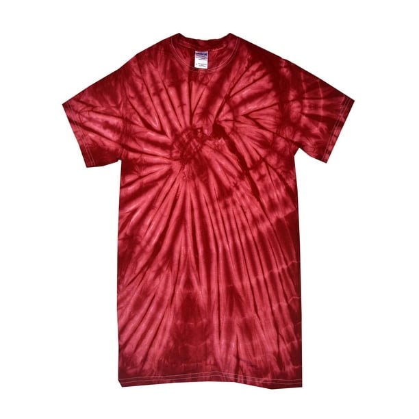 Colortone Tie Dye Tshirts Spider Multi Colors Kids Girls Boys XS L 100 Cotton