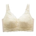 thumbnail image 1 of Supportive Front Closure Full Figure Bra for Lift and Shape in Large Cup Sizes with Comfortable Fit and Full Coverage for Everyday Wear, 1 of 6
