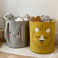 thumbnail image 2 of Storage Basket Freestanding Large Capacity Fabric Cartoon Animal Toy Basket for Living Room, 2 of 7