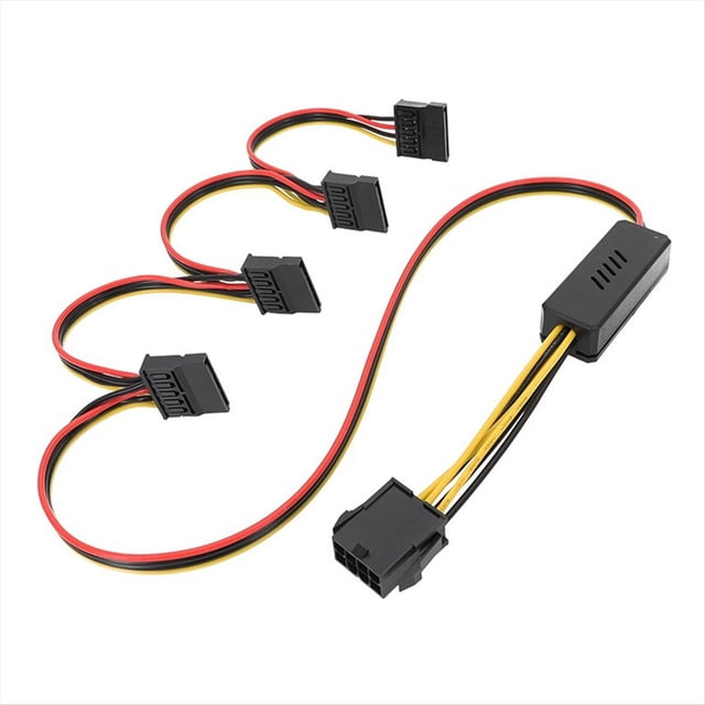 Cable de CPU de Placa Base de 8 Pines una Disco Duro Cable de Fuente de AlimentacióN de CPU de 8 Pines una Disco Duro Cable de Disco Duro de 12 V una