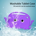 thumbnail image 5 of Kids Case for Samsung Galaxy Tab A7 10.4", Durable Shockproof Protective Cover with Handle Stand PET Screen Protector Shoulder Strap Pencil Holder for Galaxy Tab A7 10.4 inch 2020 T500 T505,Purple, 5 of 8