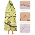 thumbnail image 4 of Avocados Fruit Wearable Hooded Blanket Fleece Throw Blanket Cloak Wrap for Adults Winter, 4 of 6
