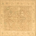 thumbnail image 1 of Ahgly Company Indoor Square Abstract Brown Modern Area Rugs, 5' Square, 1 of 4