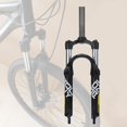 thumbnail image 3 of Horquilla de bicicleta Zulema Doble presión de aire Amarillo, 3 of 8