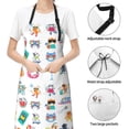 thumbnail image 6 of Cauagu Hello Summer Cat Aprons with Pockets,Waterproof Apron for Women,Kitchen Cooking Apron Adjustable Bib Aprons Chef Apron for Cooking,Drawing,Crafting, 6 of 8