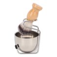 thumbnail image 2 of Juego de brochas de afeitar para hombre, multifuncional, 3 en 1, soporte para brocha de afeitar, Kit de jabonera para salón en casa, 2 of 8