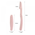 thumbnail image 2 of Prettyui Luxury 3PCS Body Hair Remover Folding Hair Removal Makeup Tools Eyebrow Trimmer Face Hair Razors Women Eyebrow Shaver, 2 of 4