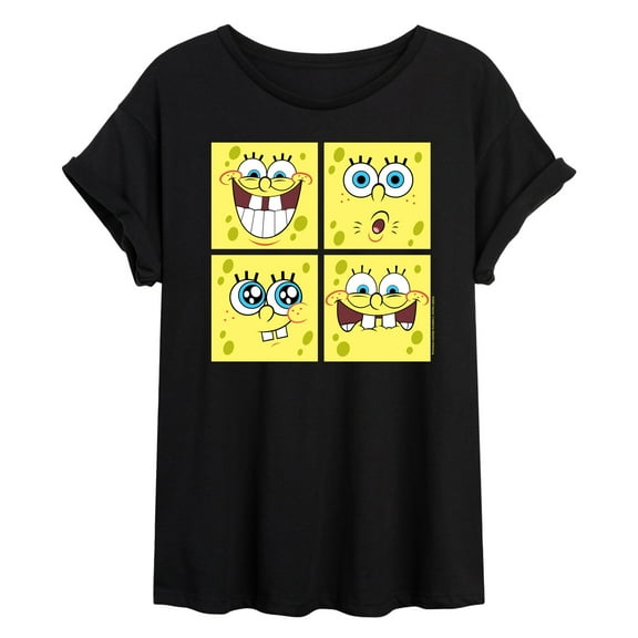 SpongeBob SquarePants - Spongebob Face - Women's Oversized T-Shirt