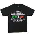 thumbnail image 2 of ShirtBANC Smart Good Looking and Mexican Shirt Funny Spanish Tee, 2 of 7