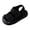 Black, variant on Baby Boys Girls Squeaky Sandals Summer Closed-Toe Anti-Slip Rubber Sole Toddler First Walkers Shoes Beige for Size 5