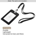 thumbnail image 5 of Uxcell Flat Lanyards with Clip Neck ID Card Badge Holder Black, 5 of 6