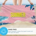 thumbnail image 4 of Large Microfiber Beach Towel for Travel Swimming Pool Sand Bath Sheet, 4 of 4