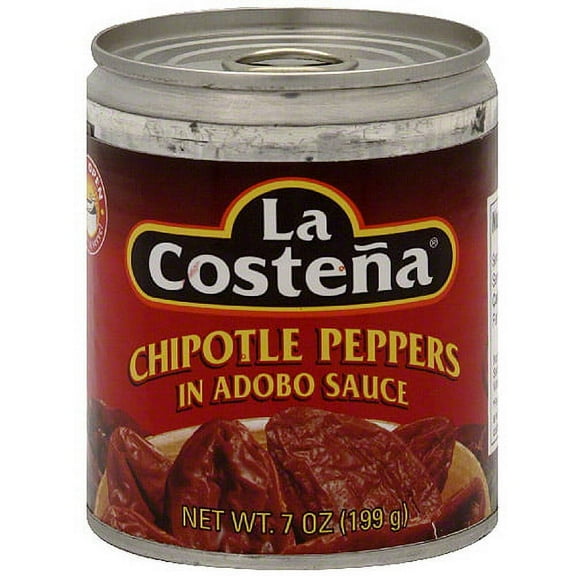 La Costena Chipotle Peppers In Adobo Sauce, 7 oz (Pack of 12)