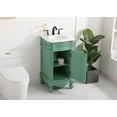thumbnail image 2 of Elegant Lighting Vf10119 Danville 19" Free Standing Single Basin Vanity Set - Beige, 2 of 7