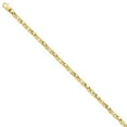 thumbnail image 4 of 14K Yellow Gold 3.75mm Polished Byzantine Link Chain 18 Inch, 4 of 5