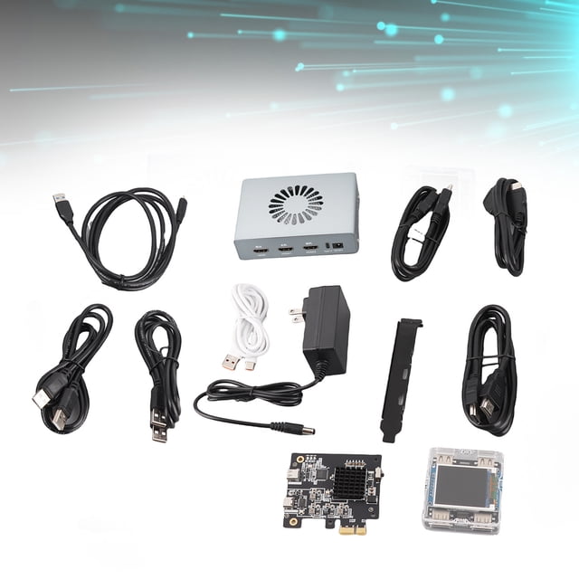 Fusor DMA, Sintetizador De Capa De Interfaz Multimedia HD Con Entrada De Señal Dual, Controlador De Ratón De Teclado De aleación De Aluminio Placa De Desarrollo De Firmware De