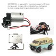 thumbnail image 4 of fastboy Metal 370 Motor 34T Gear Box Transmission For HobbyPlus 1/18 CR18P Rock Van Innovative With 370 1Set, 4 of 6