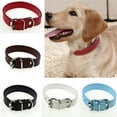 thumbnail image 2 of UDIYO Adjustable Safety Belt Faux Leather Pet Dog Cat Puppy Collar Buckle Neck Strap, 2 of 6