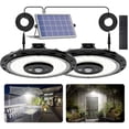 thumbnail image 1 of Luces solares FabStyl de doble cabezal, 3000 lm, IP65, resistentes al agua, 1 of 6