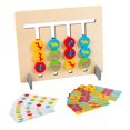 thumbnail image 2 of Juego de rompecabezas deslizante, juguete educativo de aprendizaje, juego de combinación de formas de colores para niños pequeños en edad preescolar, 2 of 3