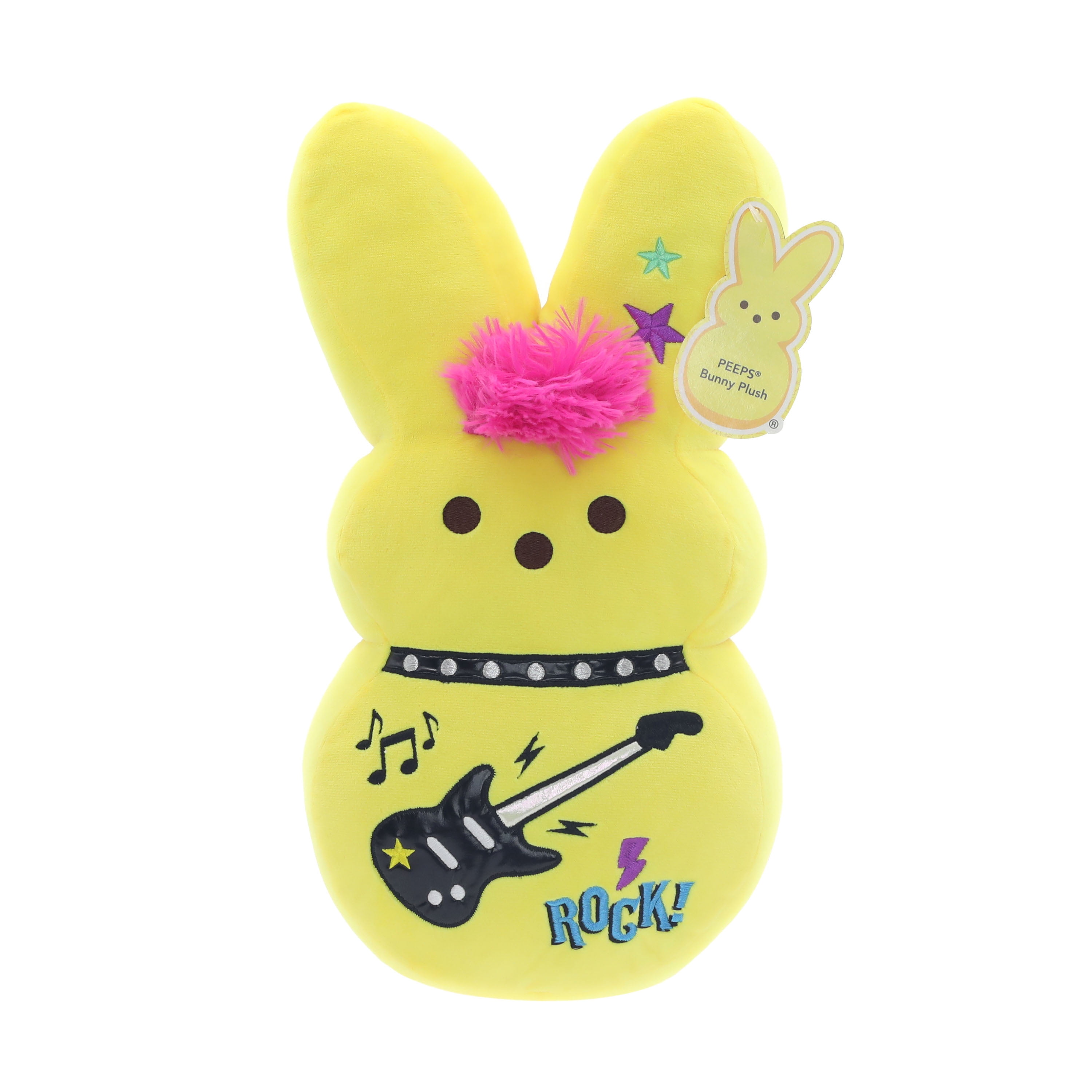 PEEPS® Bunny 15-Inch Yellow Emo Plush Toy for Easter