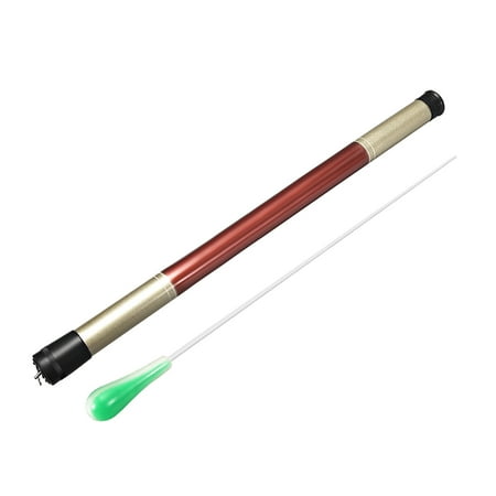 Uxcell Music Conductor Baton 15.16inch Length Green Resin Handle Music Conducting Baton with Baton Case