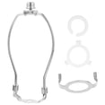 thumbnail image 1 of Miangastore 1 Ensemble Support de Lampe en Métal pour Projets d'Éclairage DIY Adultes 6 Pouces, 1 of 9