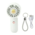 thumbnail image 2 of Pocket Fan, 500mAh Battery Handheld Fan Lightweight ABS  For Office White,Pink,Green,Blue, 2 of 8