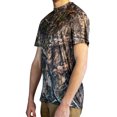 thumbnail image 4 of HOT SHOT Men's Camo Hunting Lightweight Performance Short Sleeve Shirt - Mossy Oak Country DNA, Large, 4 of 4