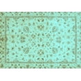 thumbnail image 1 of Ahgly Company Indoor Rectangle Oriental Light Blue Traditional Area Rugs, 3' x 5', 1 of 4