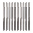 thumbnail image 1 of YXQ M3 x 0.5mm Tap Machine HSS Metric Right Hand Thread 3 Straight Flute Taps Taper and Plug (10Pcs), 1 of 4