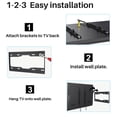 thumbnail image 3 of USX MOUNT TV Mount Fixed for 26-65 Inch TVs, TV Wall Mount TV Bracket VESA up to 400x400mm and 100 LBS Loading Capacity, Low Profile and Space Saving, 3 of 8