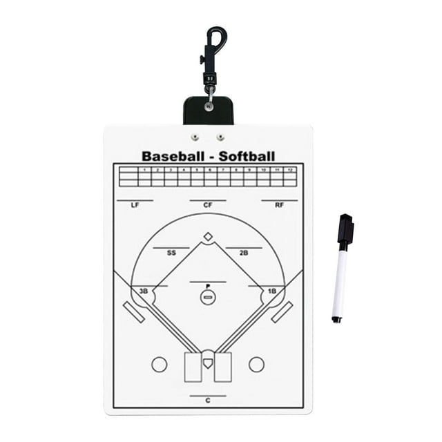 Almencla Coaching Boards Portable Guidance Training Tool Referees Gear Practice Board Baseball