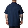 thumbnail image 4 of Camisa Columbia Utilizer II Solid Manga Corta - Azul Marino, 4 of 9