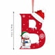 thumbnail image 2 of Adornos navideños, adornos navideños, regalos navideños, árbol de Navidad acrílico 2D, colgante de 26 letras, regalo decorativo, colgantes para fiestas navideñas familiares, objetos colgantes, 2 of 6