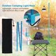 thumbnail image 5 of Soporte de lámpara de poste de Camping portátil soporte de soporte de luz de suspensión de Picnic plegable, 5 of 5