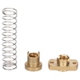 thumbnail image 1 of Tuerca Pom anticontragolpe para fresado, Tuerca anticontragolpe con resorte T8, accesorios para impresora tridimensional, diseño de clase mundial, 1 of 9
