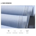thumbnail image 5 of 2023 Spring Summer New Men's Sky Blue Slim Stretch Jeans Classic Style Fashion Casual Denim Pants Male Brand Trousers, 5 of 5