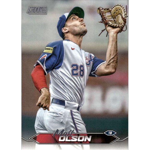 2024 TOPPS STADIUM CLUB #57 MATT OLSON ATLANTA BRAVES