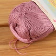 thumbnail image 3 of JubileeYarn Delightfully Fine Yarn - Lace Weight Bamboo - 50g/Skein - Cotton Candy - 8 Skeins, 3 of 7